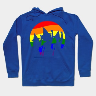 Witches Vote-Gay Pride! Hoodie